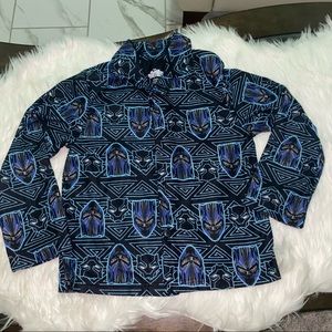 Marvel black panther boy pajama shirts. Size 8